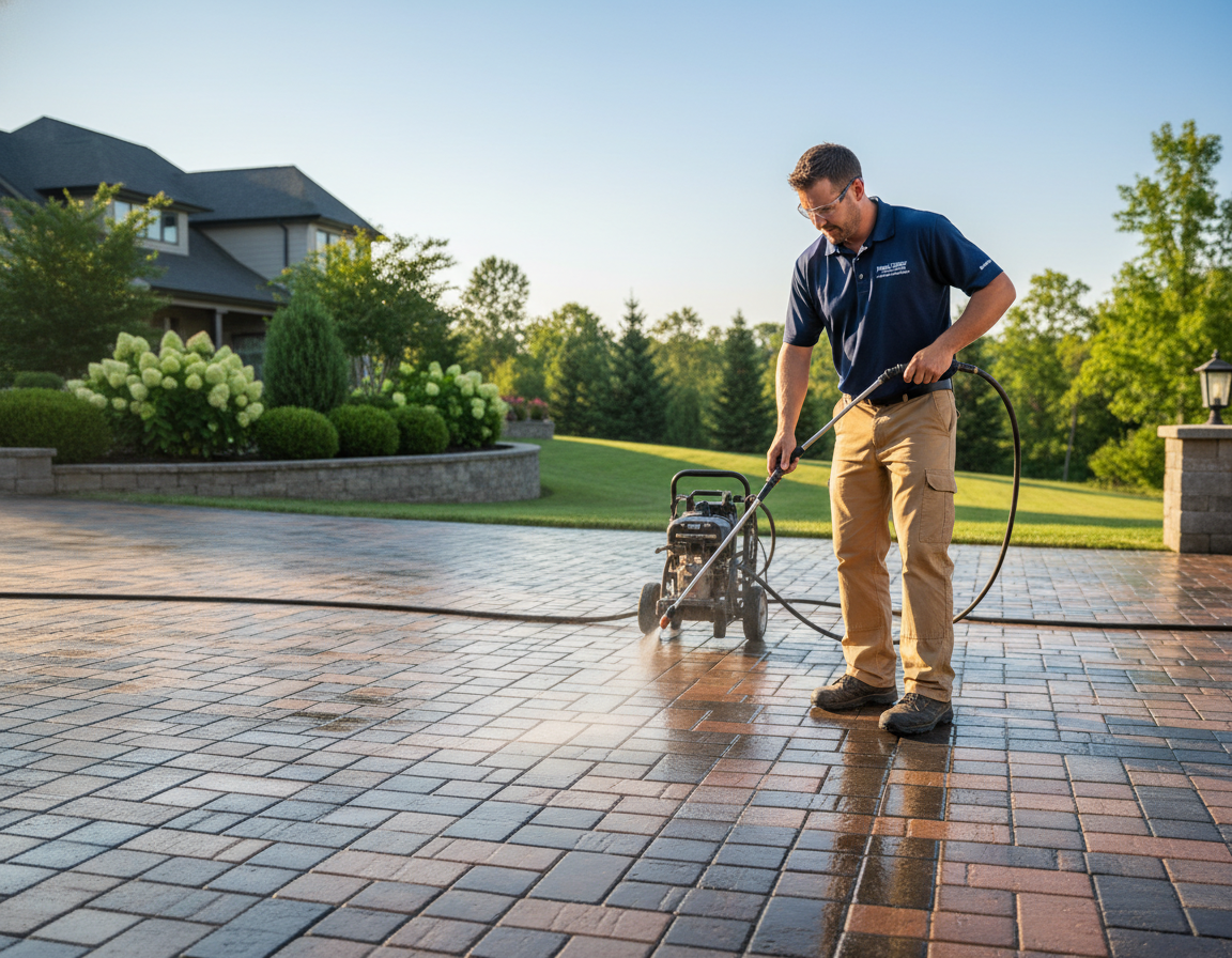 Protect Driveway Pavers In Upper Arlington