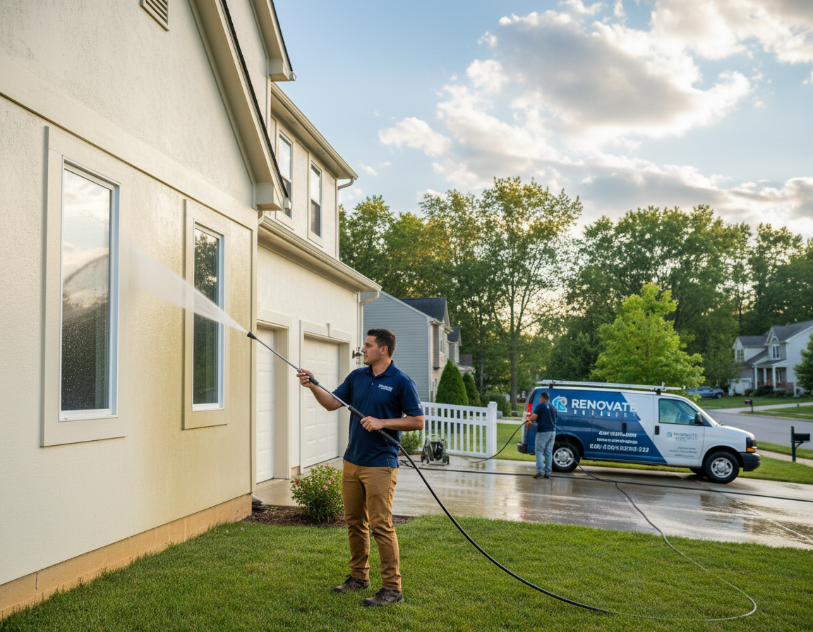 Pressure Washing In Lewis Center